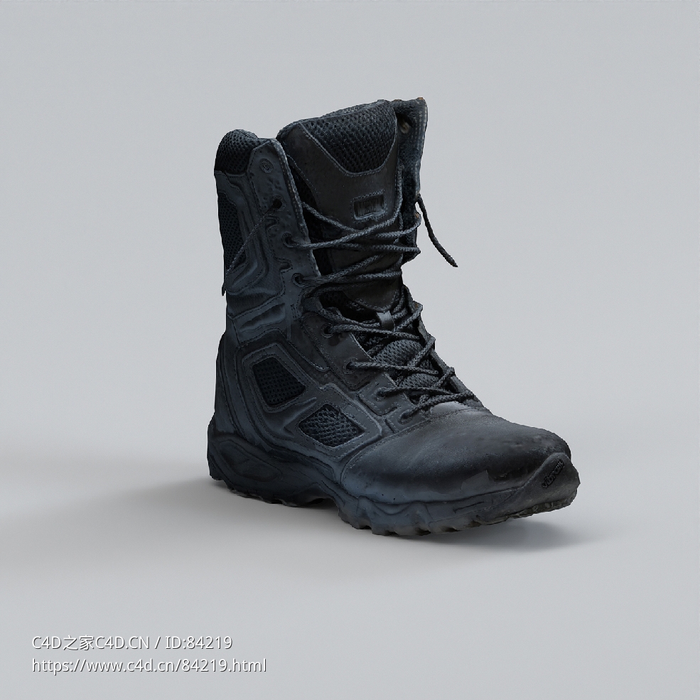 服饰模型：登山靴