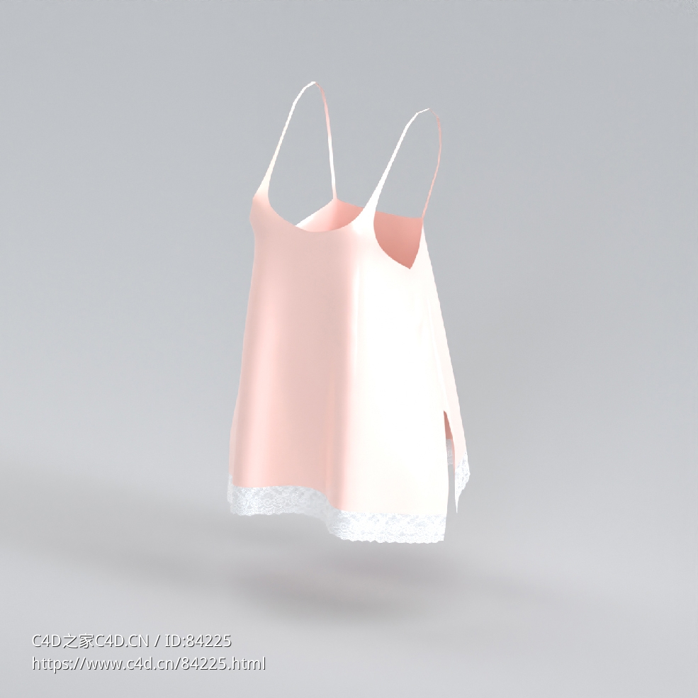 服饰模型：蕾丝睡衣 - C4D之家 - 73.jpg