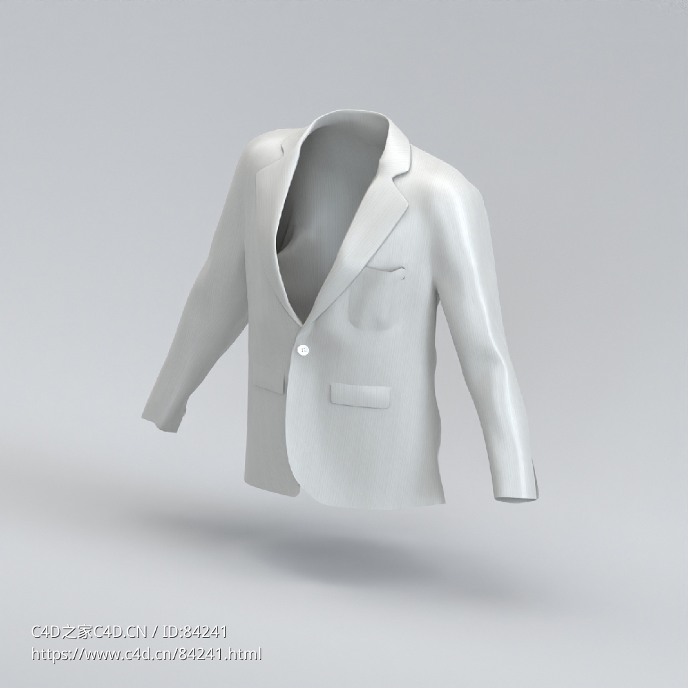 服饰模型：西装上衣