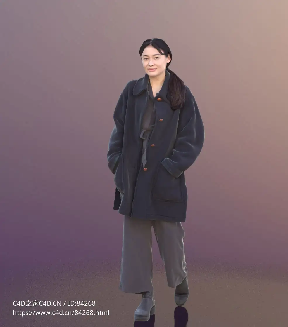 三维扫描写实人物走路的女孩 - C4D之家 - 239.jpg