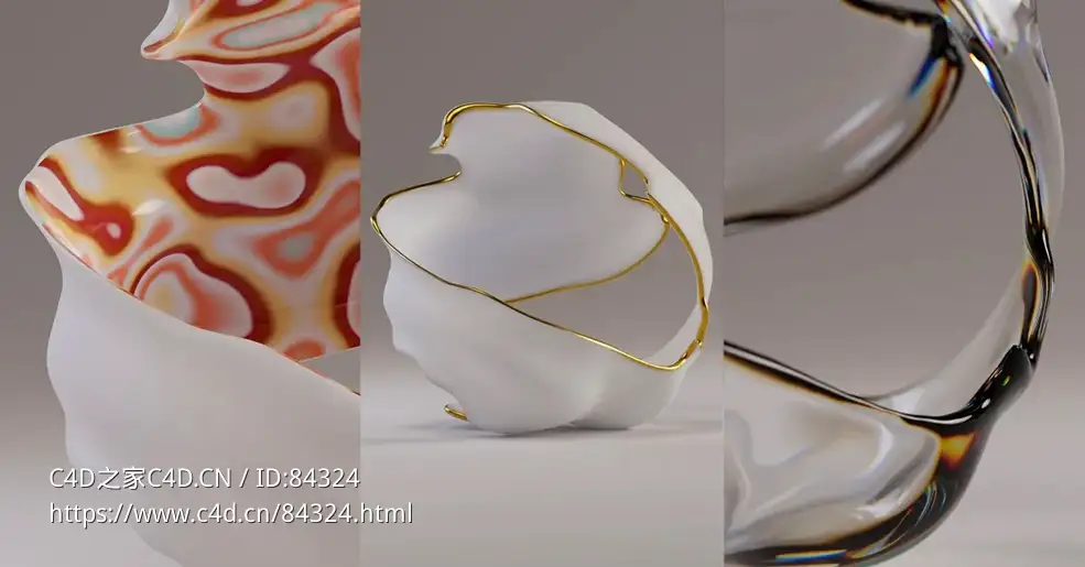 C4D创意图形动画教程 Domestika – Your Digital Sketchbook- Techniques to find your Personal Style with Cinema 4D & Redshift