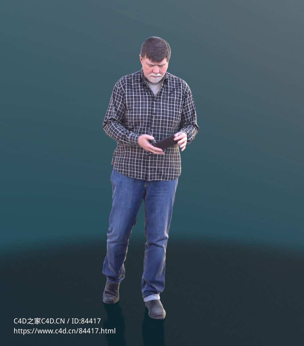 三维扫描写实人物拿钱夹的国外大爷 - C4D之家 - 338.jpg