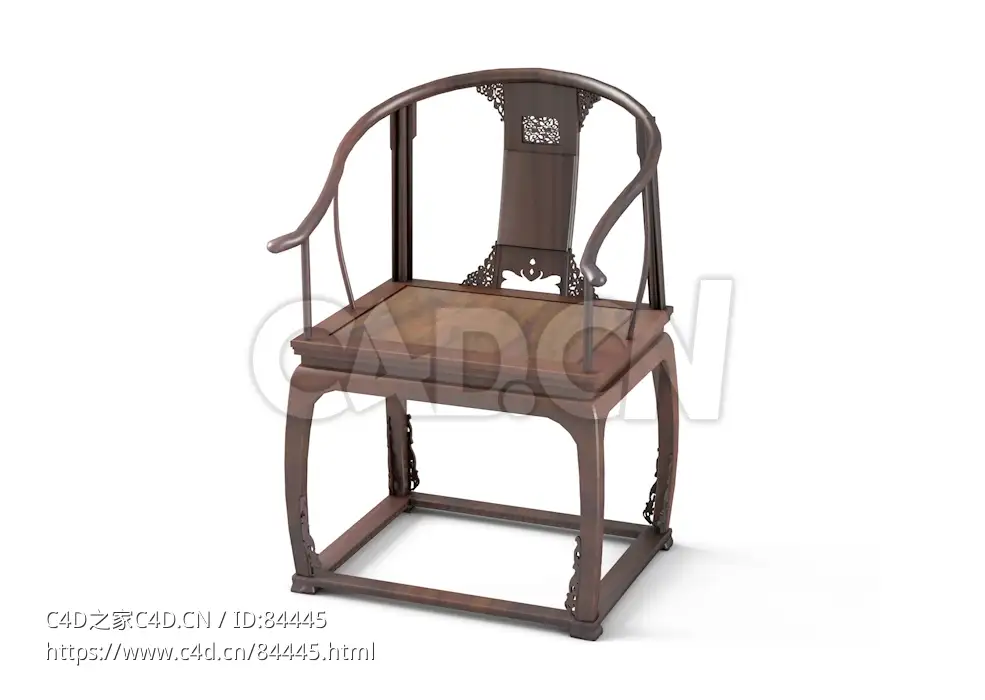 明清风格圈椅中式古典家具