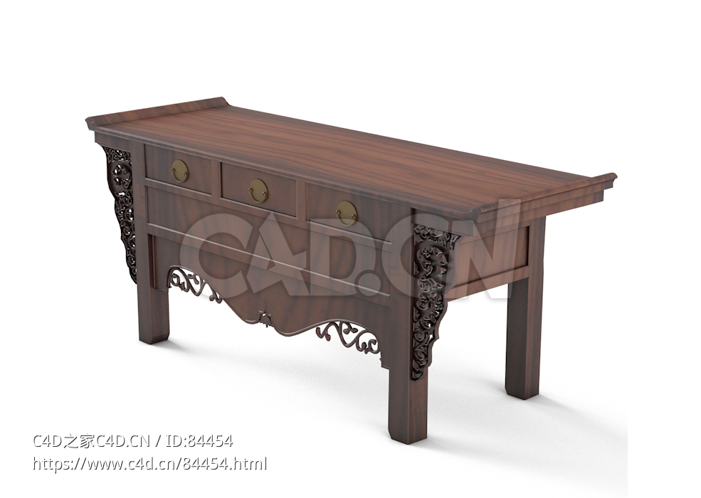 明清风格供案桌中式古典家具