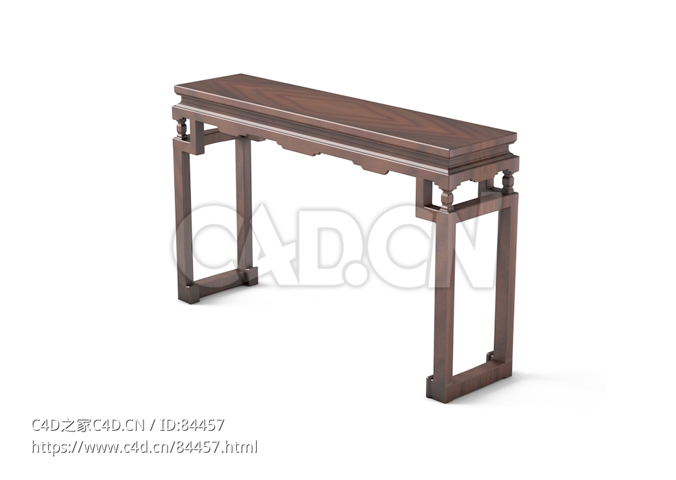 明清风格平头案中式古典家具