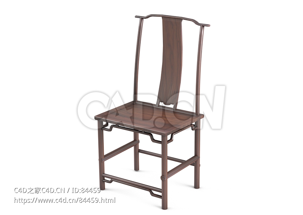 明清风格小官帽椅中式古典家具