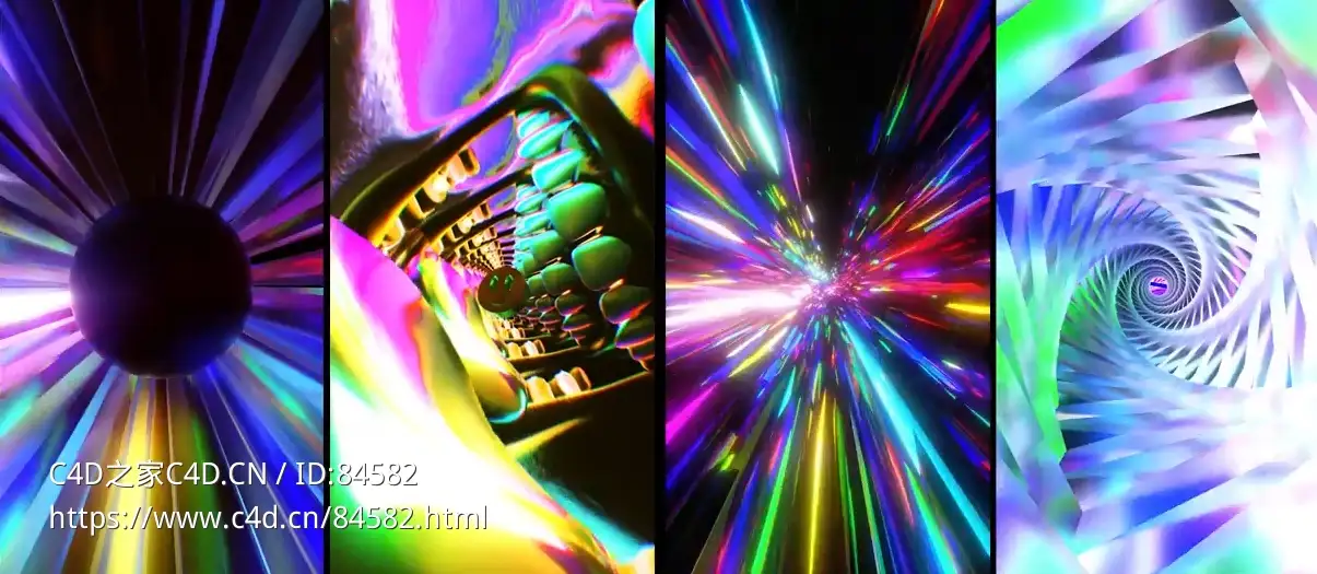 C4D迷幻穿越隧道动画教程 Skillshare – Trippy Portal Animations using Cinema 4D - C4D之家 - 截屏2024-06-11 上午10.51.30.png