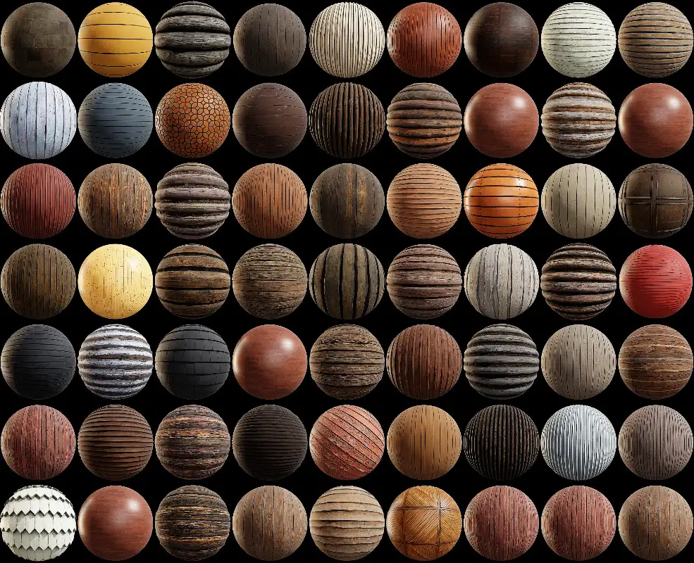 59组真实木纹木地板贴图纹理素材合集Real Wood Texture Floor Maps
