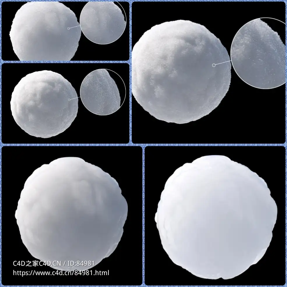 使用X-particles4.0粒子+Octane 4.02渲染器在c4d中默认真实的雪 - C4D之家 - photo-collage-(1).jpg