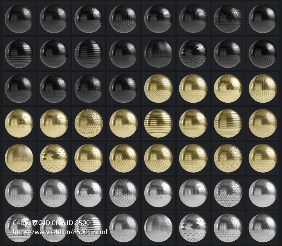 灰猩猩GSG 102G超级材质包：3D设计与动画创作的终极利器，打造完美视觉效果的必备神器GSG - Materials - C4D之家 - 8174f1a3fc214a966511180242cfeb72.jpg