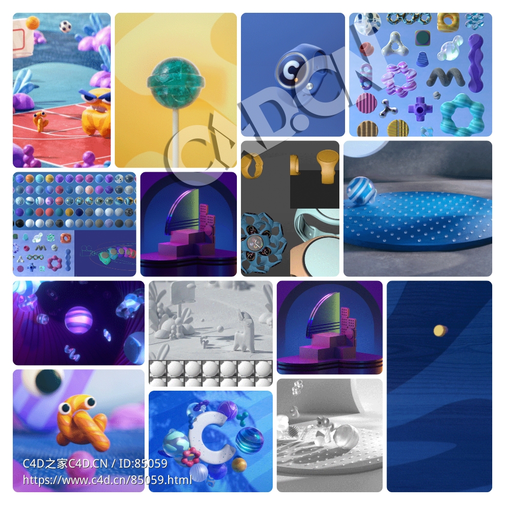 Coloso C4D动态图形动画创意三维动画从基础到高级电商包装教程+工程文件coloso woosung kang c4d motion training from the basics to master level