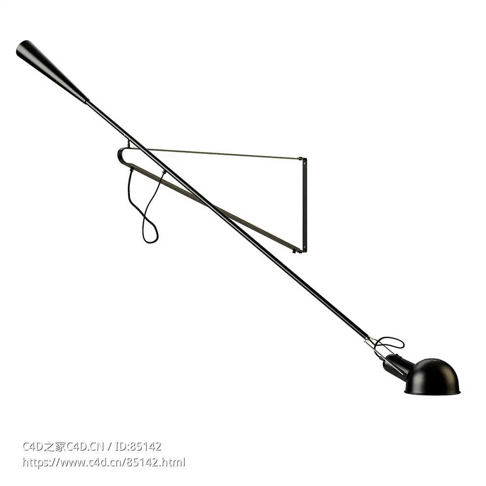 壁灯墙面照明灯（Flos品牌）3D模型素材下载Wall Lamp by Flos