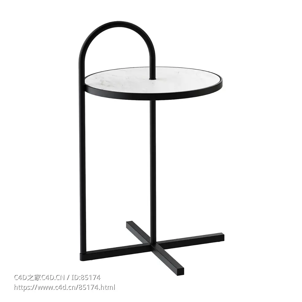 边桌小型桌子（Rolf Benz品牌）3D模型素材下载Side Table by Rolf Benz