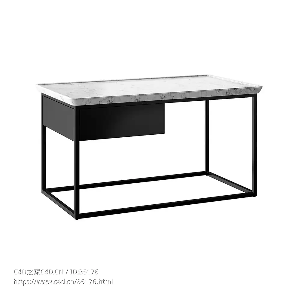 带存储空间咖啡桌多功能茶几（Rolf Benz品牌）3D模型素材下载Coffee Table with Stora - C4D之家 - 0052.jpg