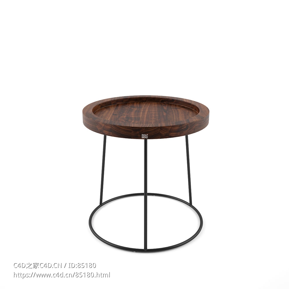 咖啡桌茶几（Rolf Benz品牌）3D模型素材下载Coffee Table by Rolf Benz