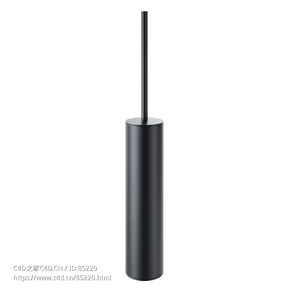 马桶刷清洁工具（Varied Forms品牌）3D模型素材下载Toilet Brush by Varied Forms