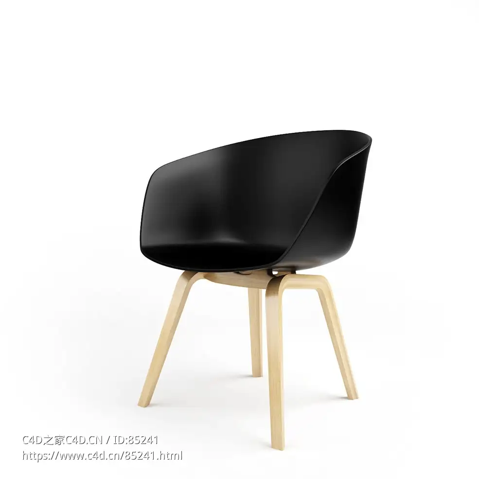 关于A椅子设计师座椅（Hay品牌）3D模型素材下载About A Chair by Hay