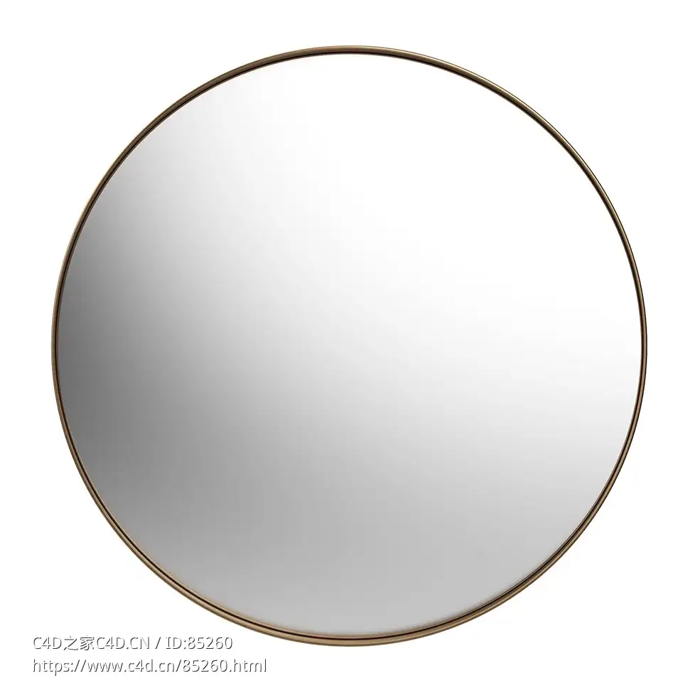 阿多尼镜装饰镜（Bonaldo品牌）3D模型素材下载Adone Mirror by Bonaldo - C4D之家 - 0136.jpg