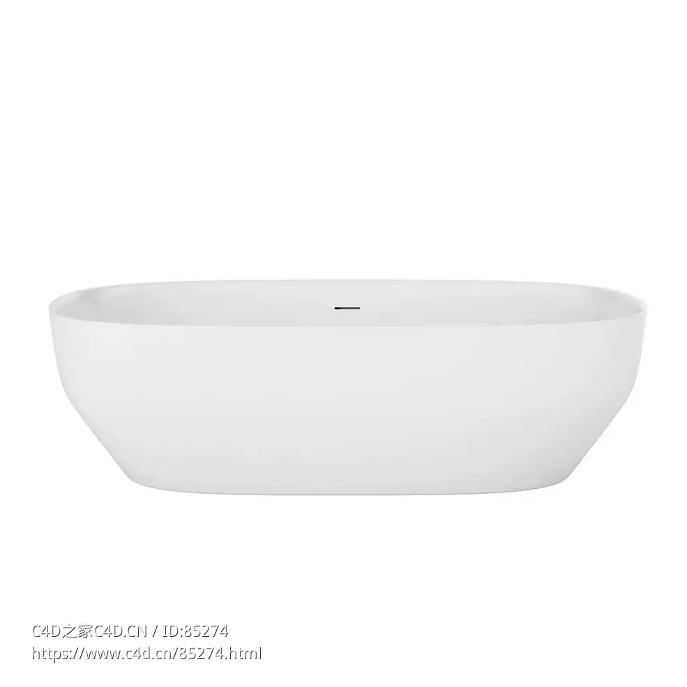 阿戈浴缸175x80卫浴设备（antoniolupi品牌）3D模型素材下载Ago Bathtub 175 x 80 by a - C4D之家 - 0150.jpg