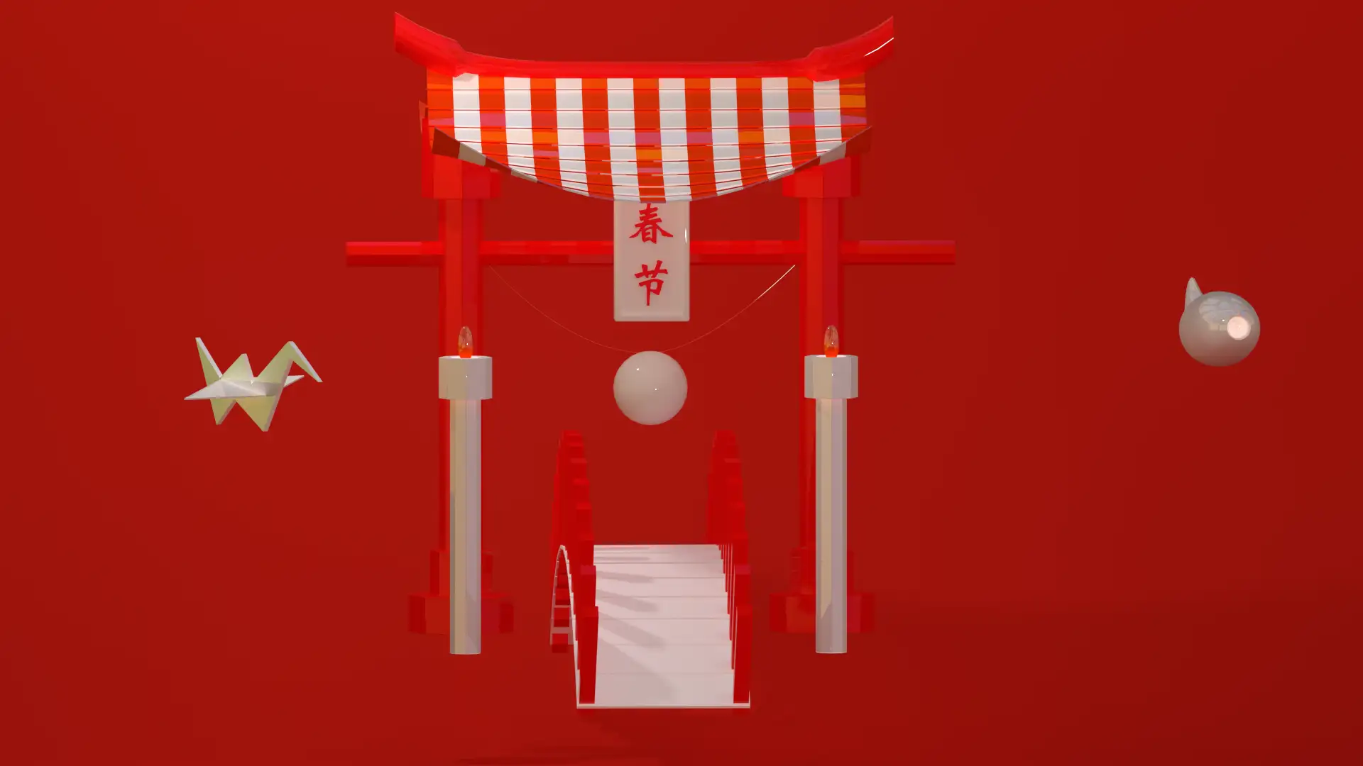 中国古建筑 - C4D之家 - 中国古建筑