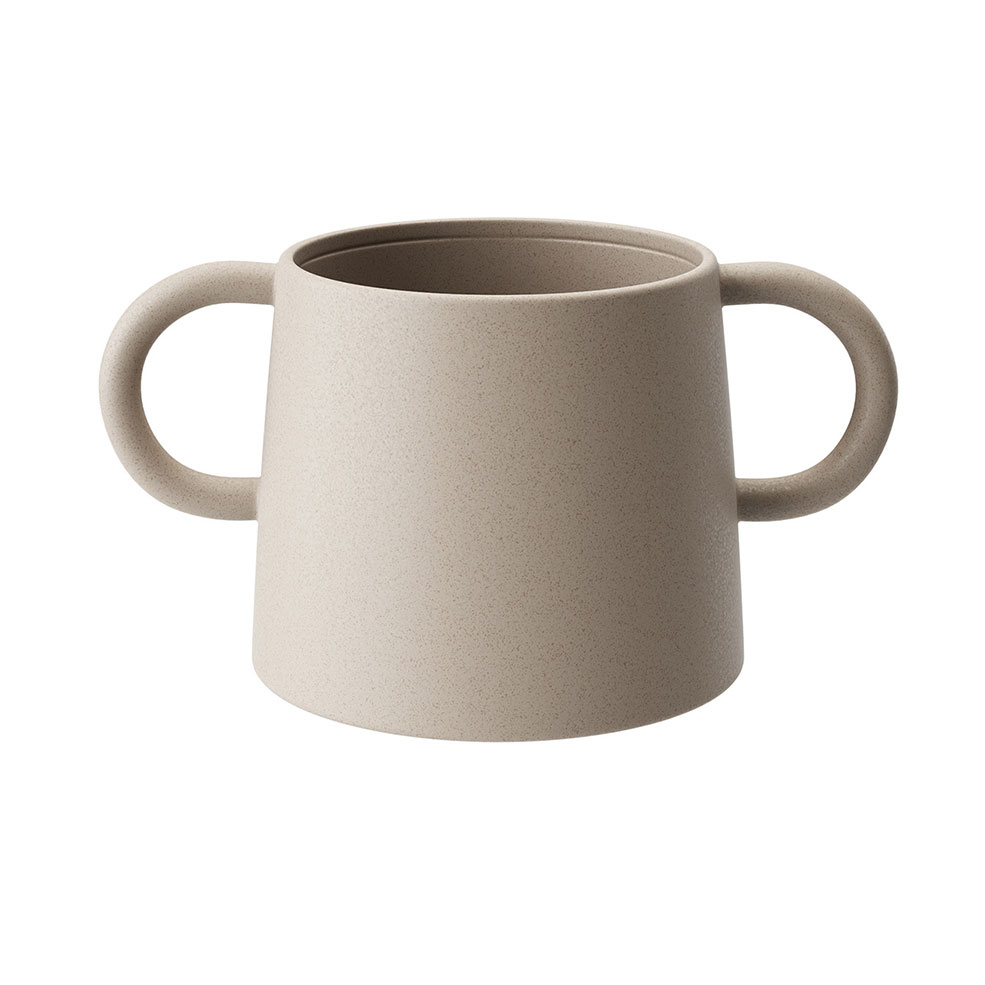 安瑟陶瓷罐装饰花瓶3D模型素材下载Anse Porcelain Pot by Ferm Living