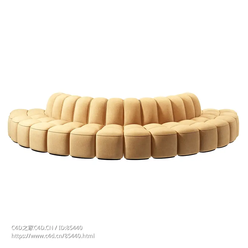 阵列沙发系统组合M组合沙发3D模型素材下载Array Sofa System Composition M by Mdf It