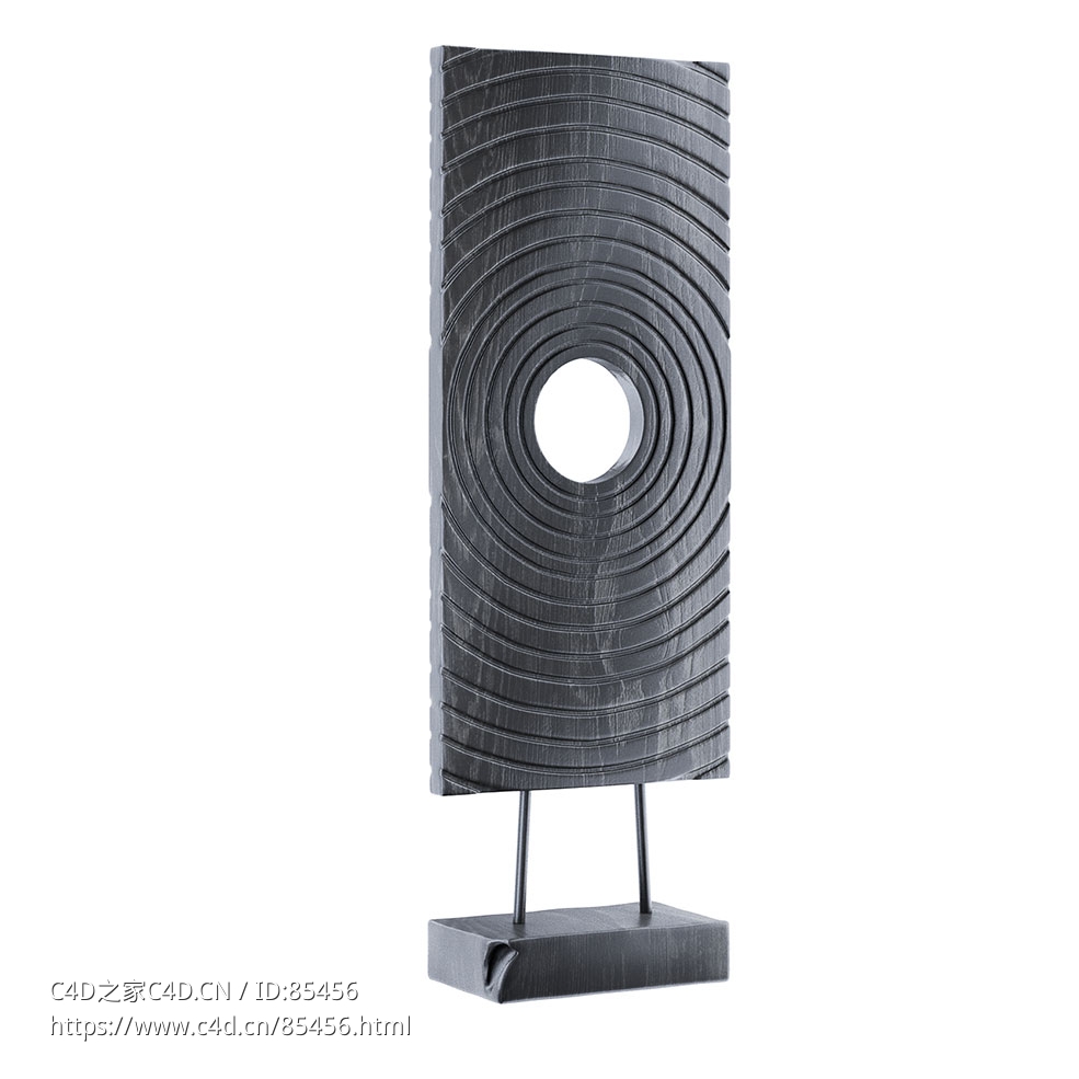 阿斯马特01印尼雕塑装饰雕塑3D模型素材下载Asmat 01 Sculpture Indonesia by Set