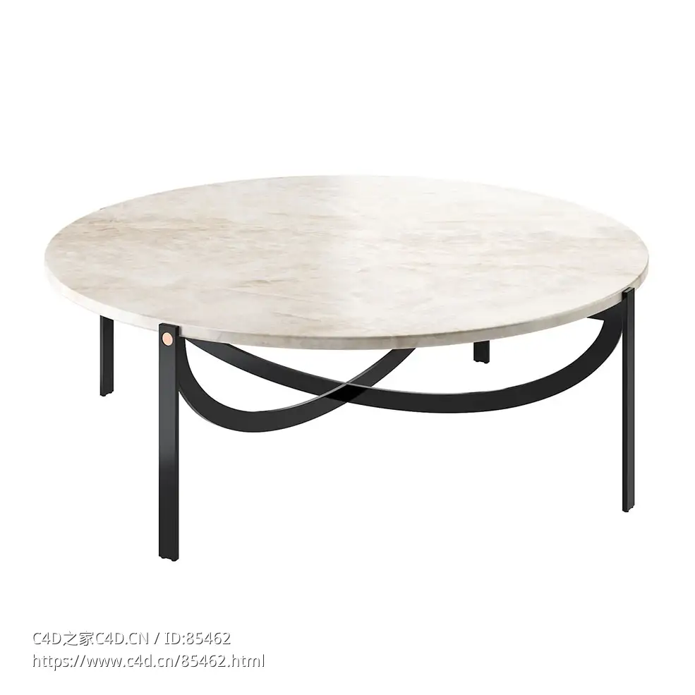 Astra L型咖啡桌La manufacture品牌茶几3D模型素材下载Astra Coffee Table L by La ma - C4D之家 - 0304.jpg