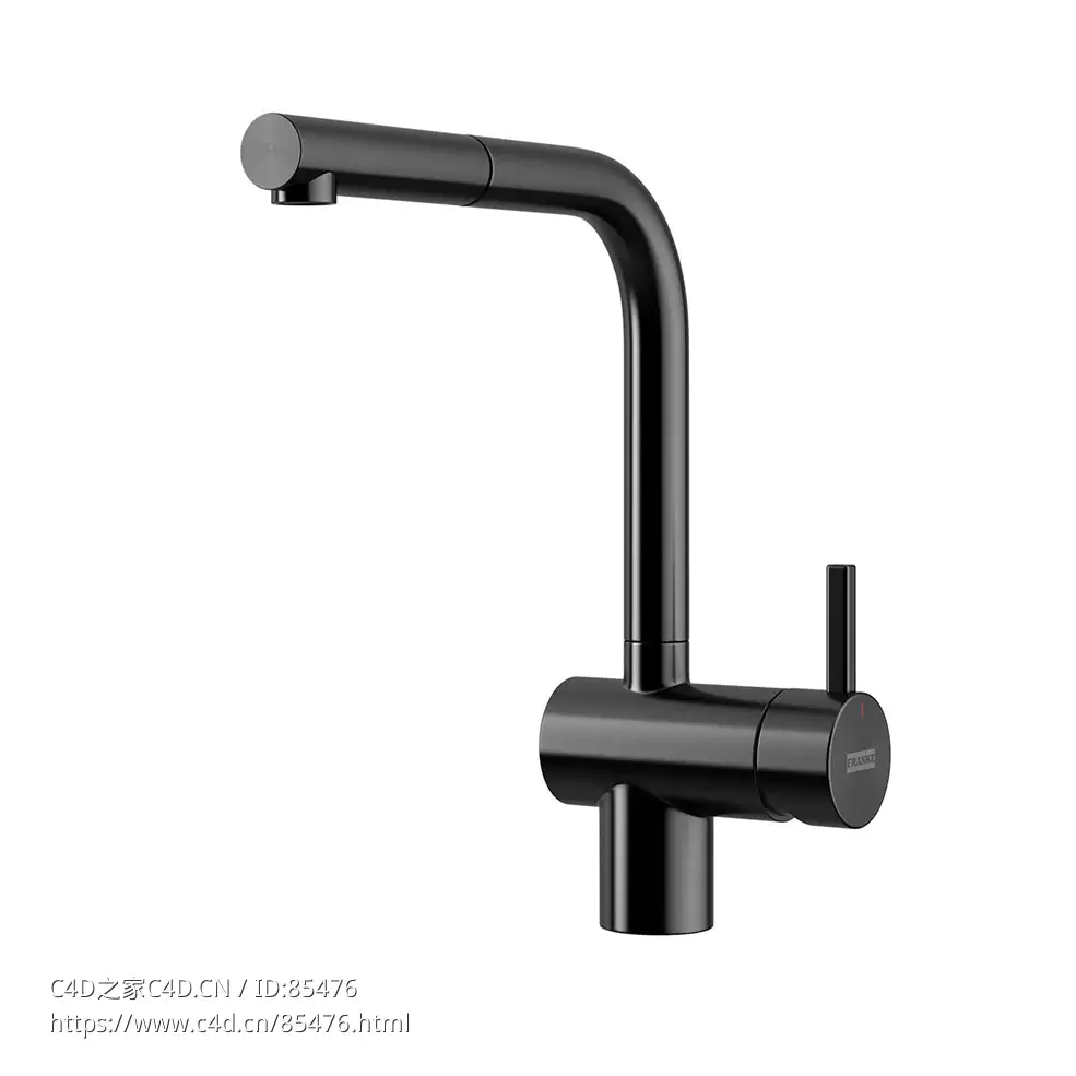 阿特拉斯厨房水龙头弗兰卡品牌龙头3D模型素材下载Atlas Neo Kitchen Tap Spout by Fra