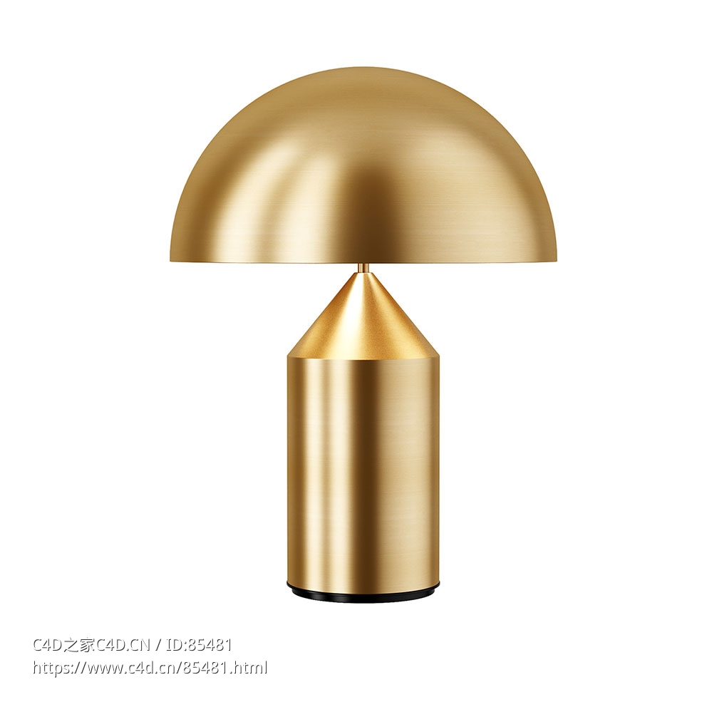 阿托洛台灯Oluce品牌照明3D模型素材下载Atollo Table Lamp by Oluce - C4D之家 - 0323.jpg