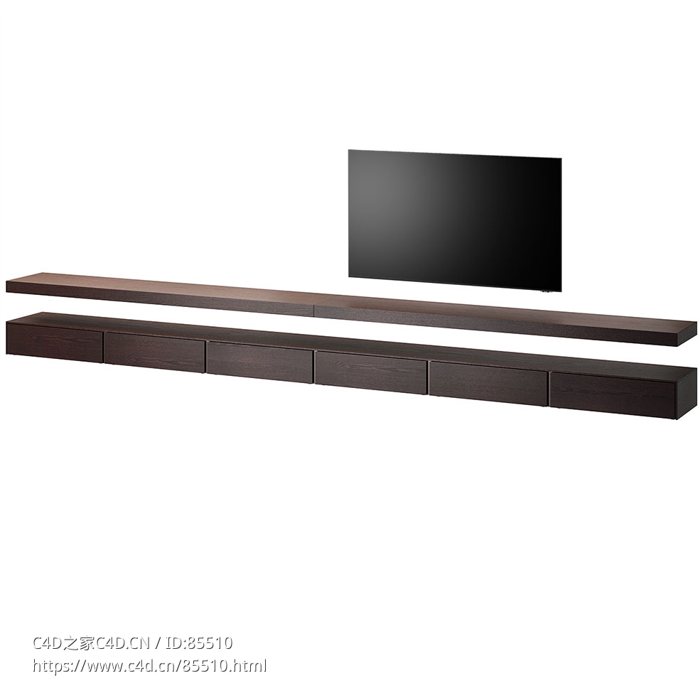 大道540L电视柜MD House品牌电视柜3D模型素材下载Avenue TV Stand 540 L by MD House - C4D之家 - 0352.jpg
