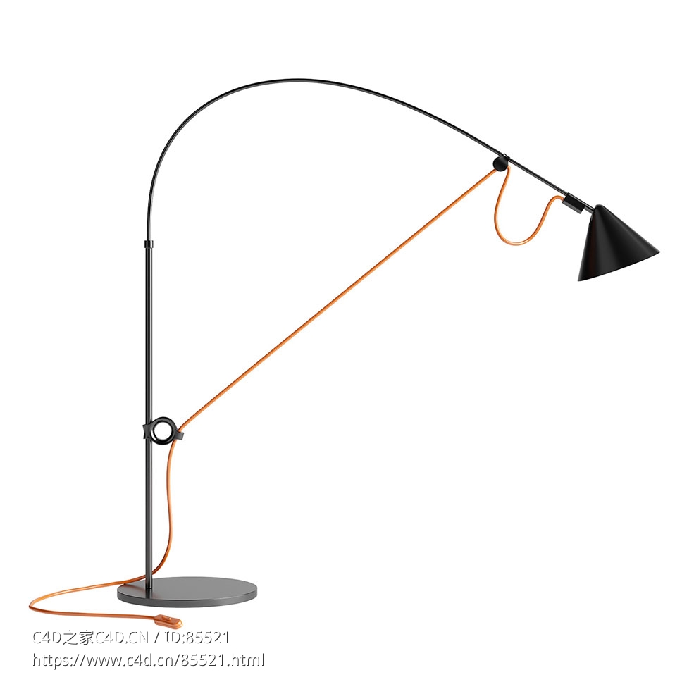 艾诺S型台灯Midgard品牌照明3D模型素材下载Ayno S Table Lamp by Midgard - C4D之家 - 0363.jpg