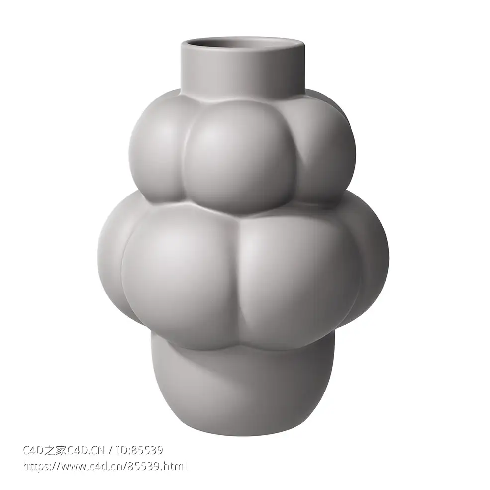 04号气球花瓶Louise Roe品牌花瓶3D模型素材下载Balloon Vase 04 by Louise Roe - C4D之家 - 0381.jpg