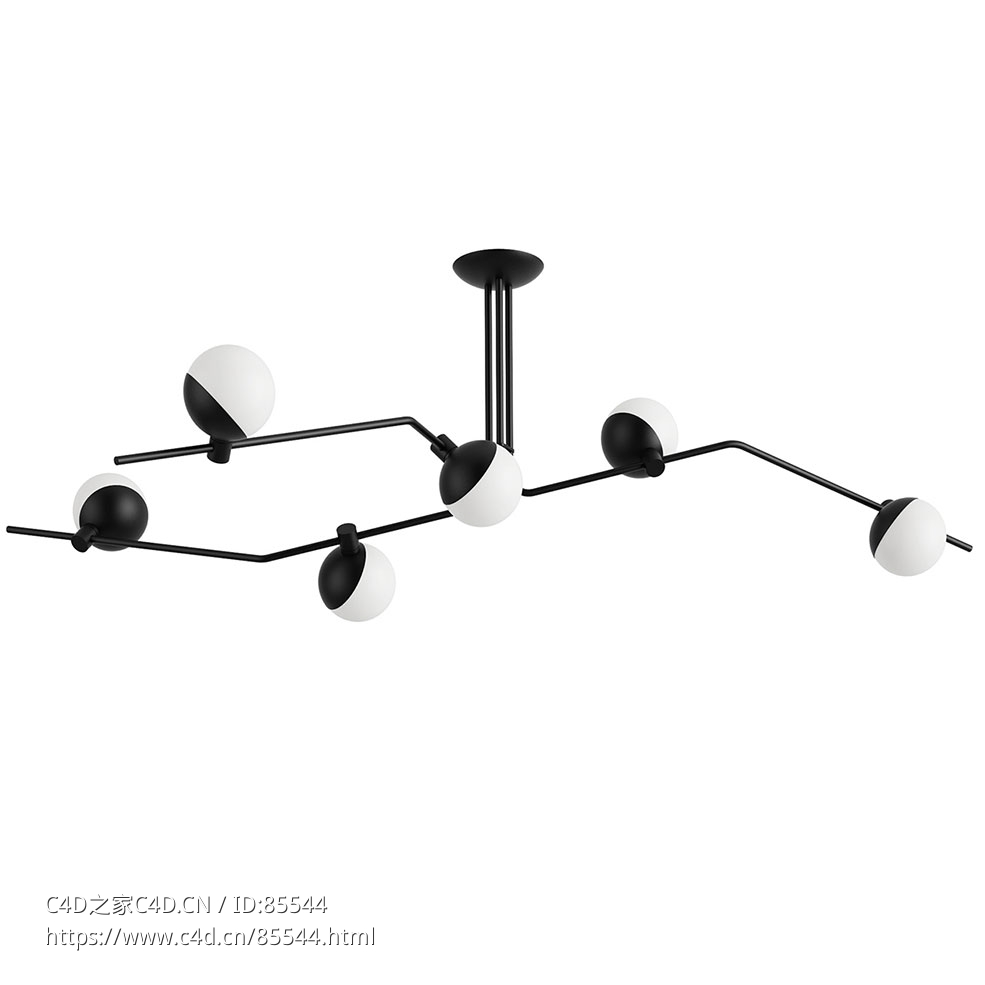 巴鲁娜BA-CH6吸顶灯Grupa品牌照明3D模型素材下载Baluna Ceiling Lamp BA-CH6 by Grupa - C4D之家 - 0386.jpg