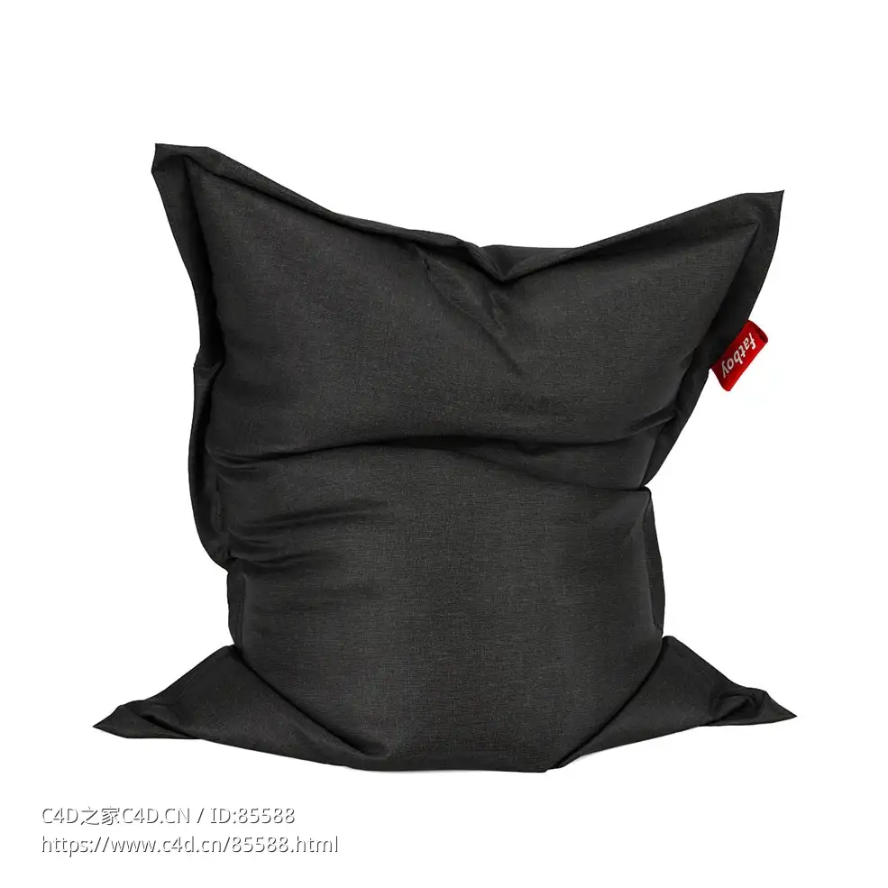 Fatboy原创懒人豆袋沙发3D模型素材下载Beanbag Original by Fatboy