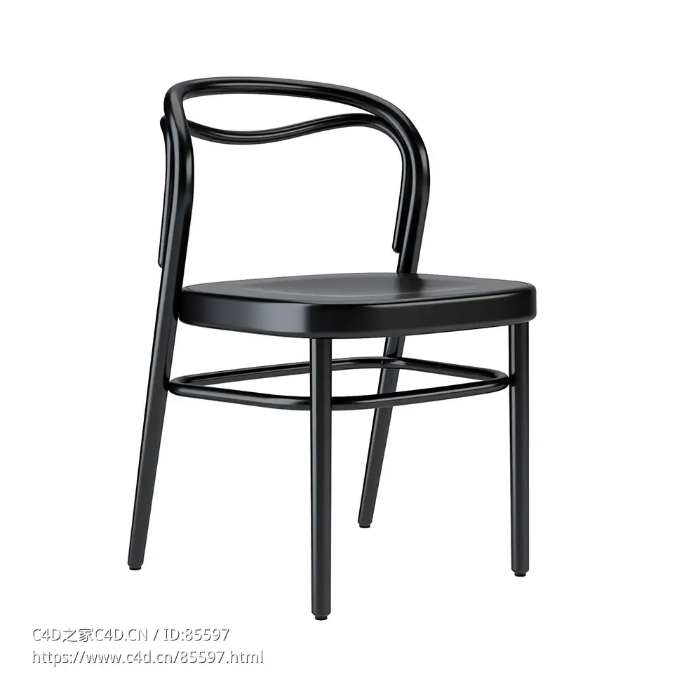 Wiener GTV设计博利耶餐椅（浅灰）3D模型素材下载Beaulieu Sdbeaulgn Chair by Wiener - C4D之家 - 0423.jpg