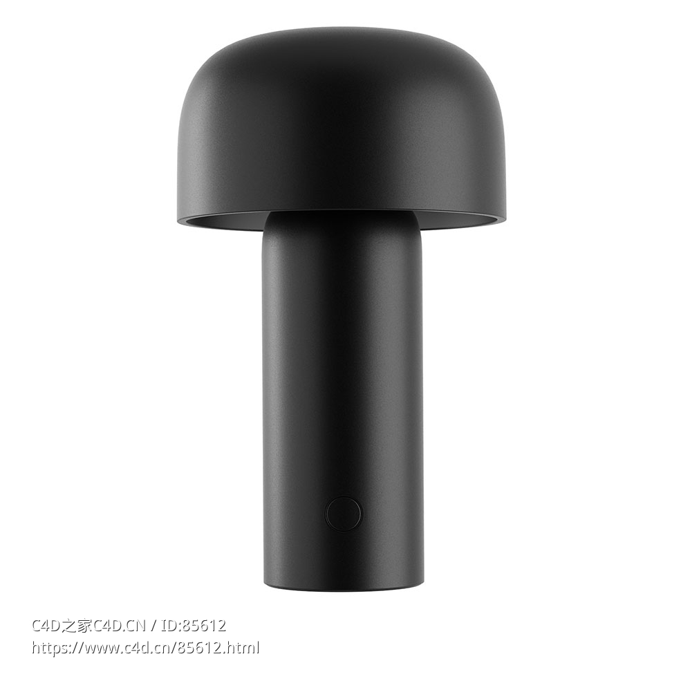 Flos哑光门童台灯3D模型素材下载Bellhop Matt Table Lamp by Flos