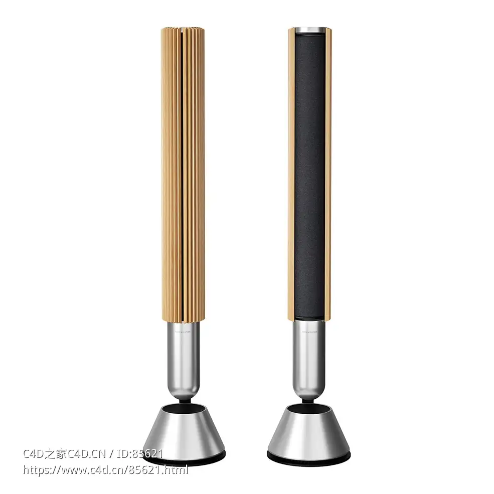 Bang & Olufsen BeoLab 28立体声音箱3D模型素材下载BeoLab 28 Stereo Speakers by Ban - C4D之家 - 0447.jpg