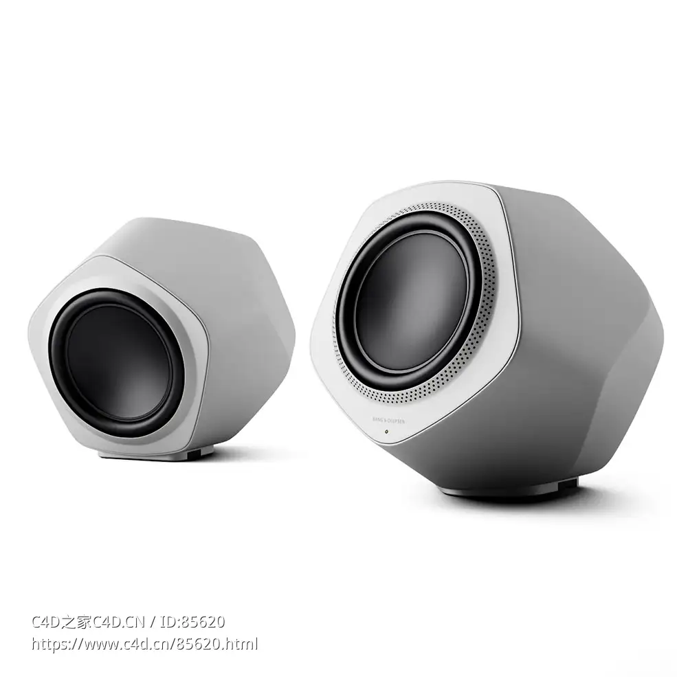 Bang Olufsen BeoLab 19低音炮3D模型素材下载Beolab 19 Subwoofer by Bang Olufsen