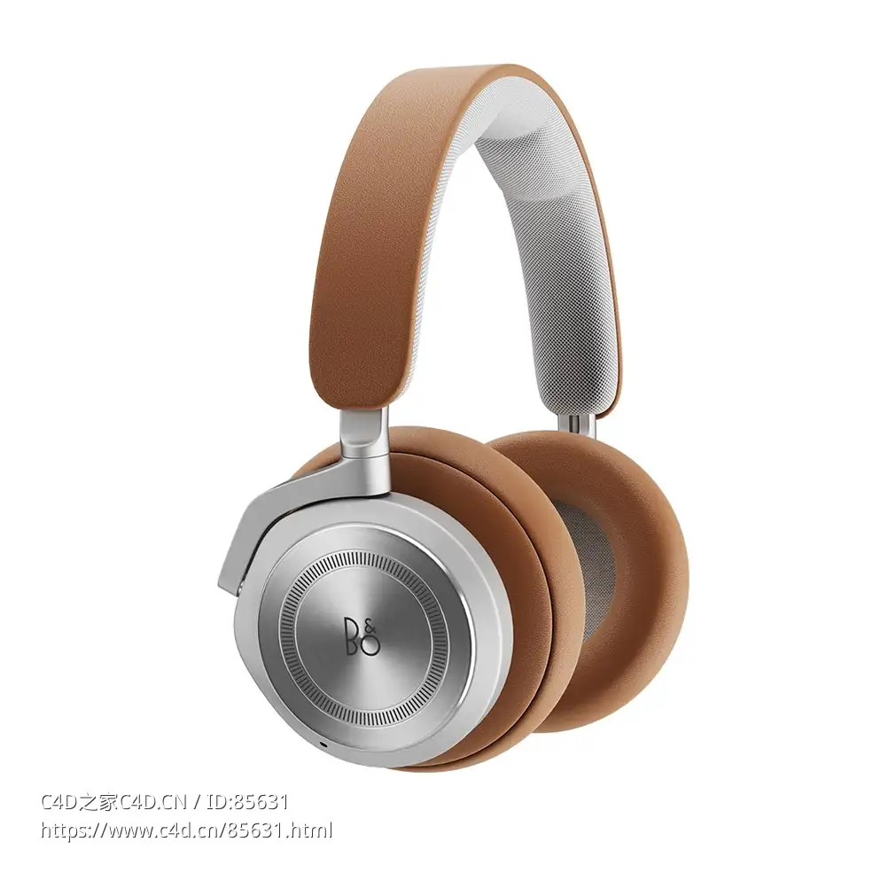 Bang & Olufsen HX木纹耳机3D模型素材下载BeoPlay HX Timber Headphones by Bang & Ol