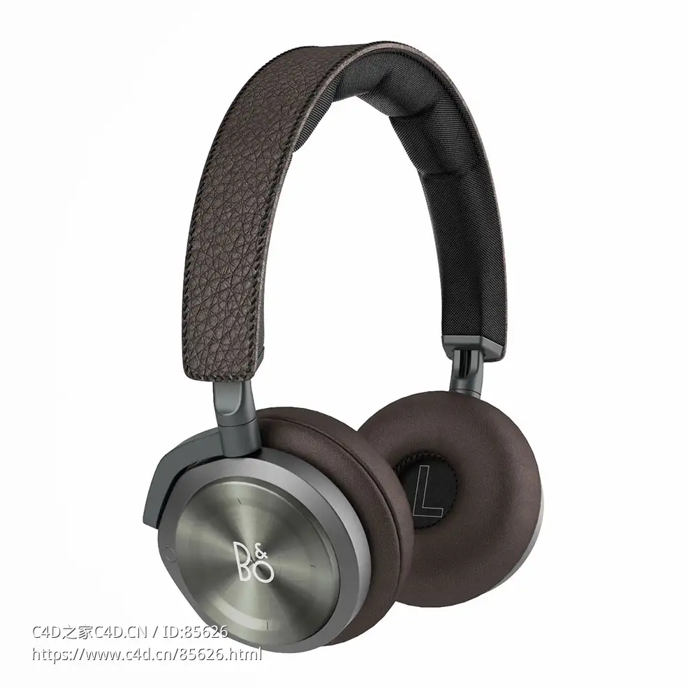 Bang & Olufsen H8耳机3D模型素材下载BeoPlay H8 Headphones by Bang & Olufsen - C4D之家 - 0452.jpg