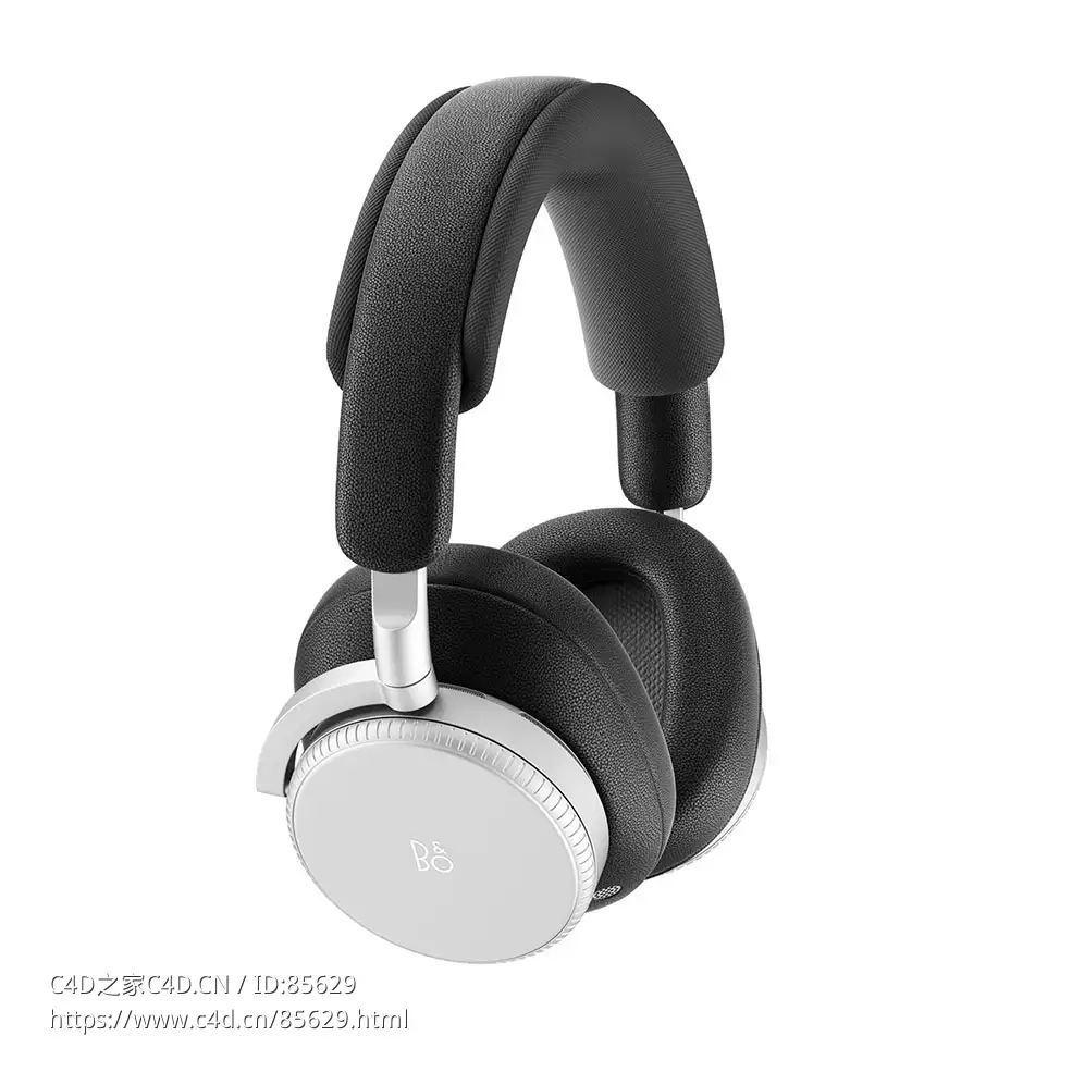 H100黑色耳机3D模型素材下载BeoPlay H100 Headphones black - C4D之家 - 0455.jpg