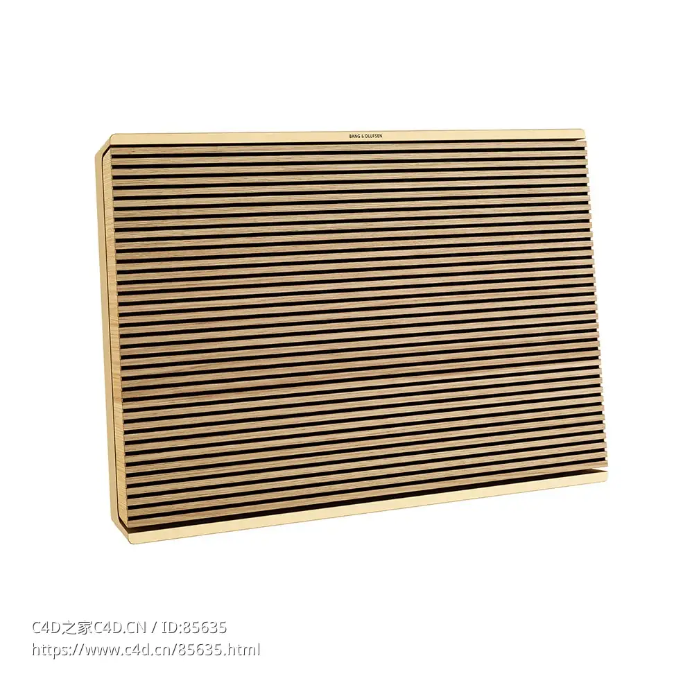 Bang & Olufsen Level无线音响3D模型素材下载Beosound Level WiFi Speaker by Bang &