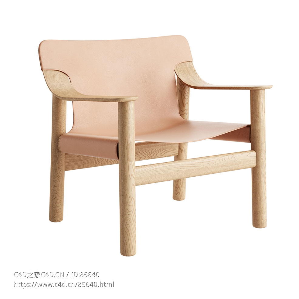 Hay伯纳德原木休闲椅3D模型素材下载Bernard Lounge Chair Natur by Hay - C4D之家 - 0466.jpg