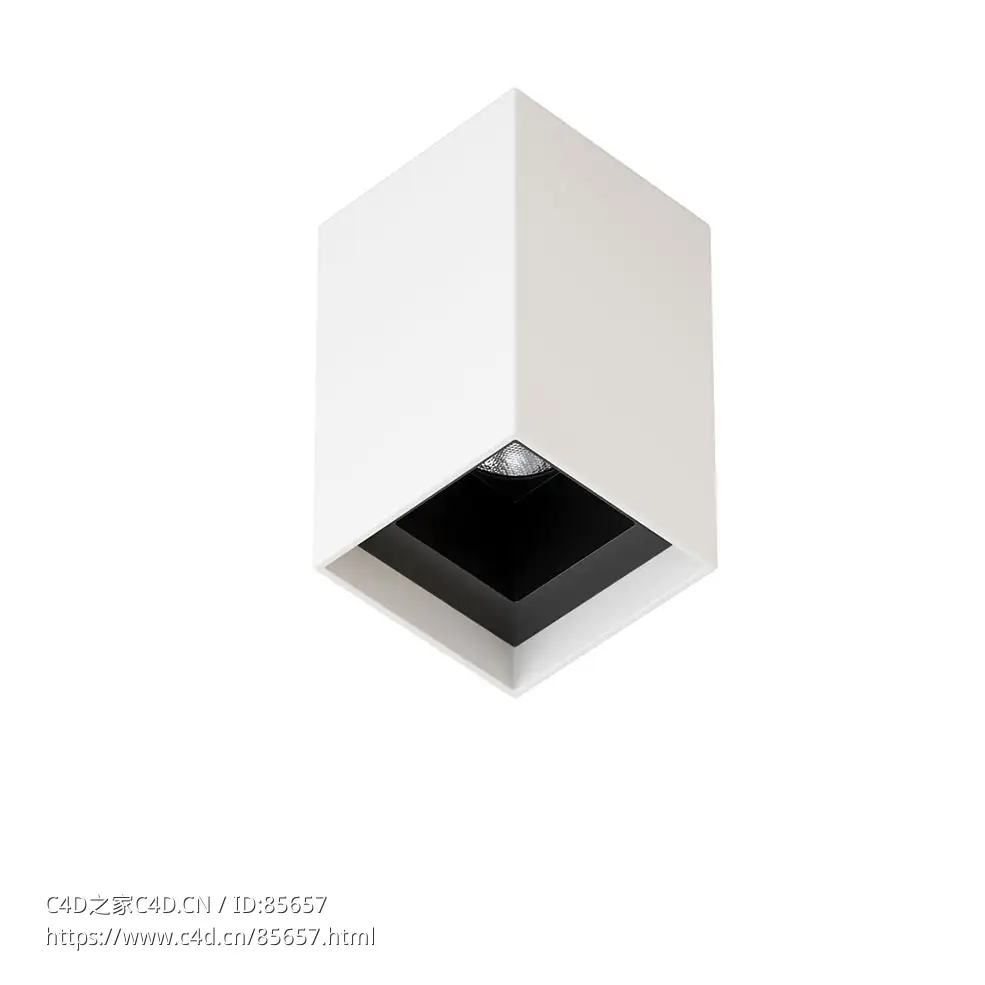 Luce&Light比特嵌入式射灯1.03D模型素材下载Bitpop C 1.0 Recessed Downlight by Luce