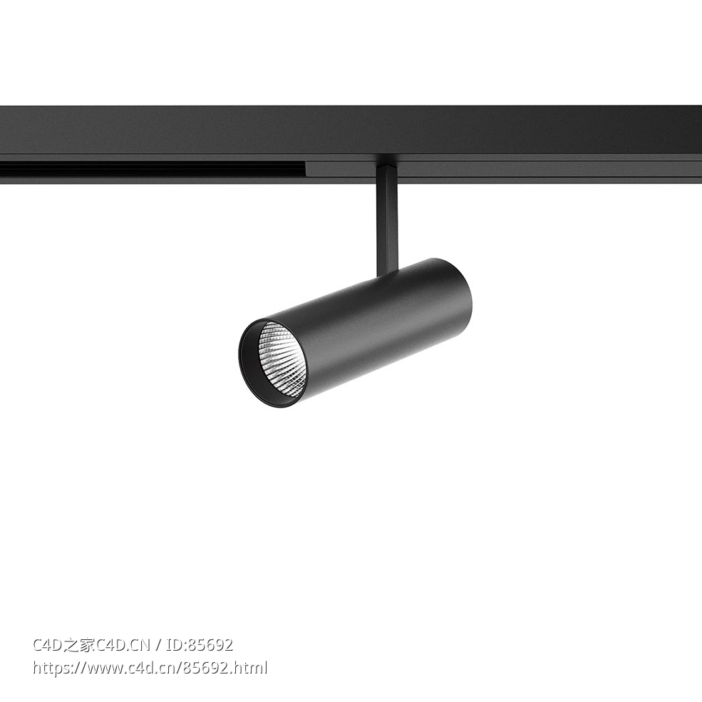 BO32轨道吸顶灯导轨照明3D模型素材下载BO 32 Track Ceiling Light by XAL - C4D之家 - 0518.jpg