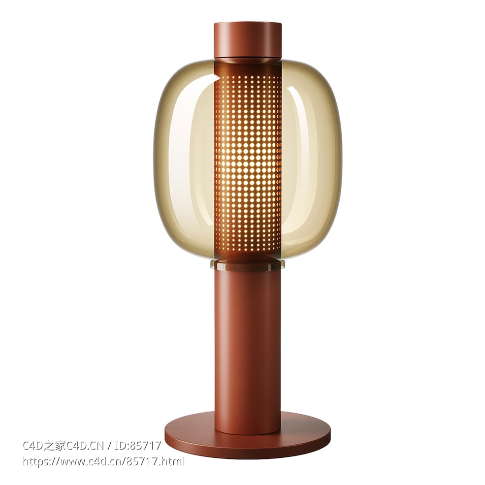 布洛基斯PC1165台灯桌面照明3D模型素材下载Bonbori PC1165 Table Lamp by Brokis - C4D之家 - 0543.jpg