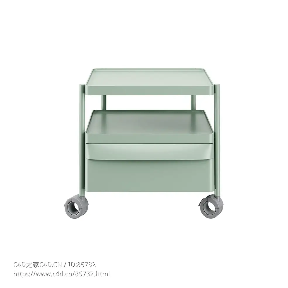 佩德拉利单抽长办公抽屉柜办公收纳3D模型素材下载Boxie Office Drawer Unit BXL1C by - C4D之家 - 0558.jpg