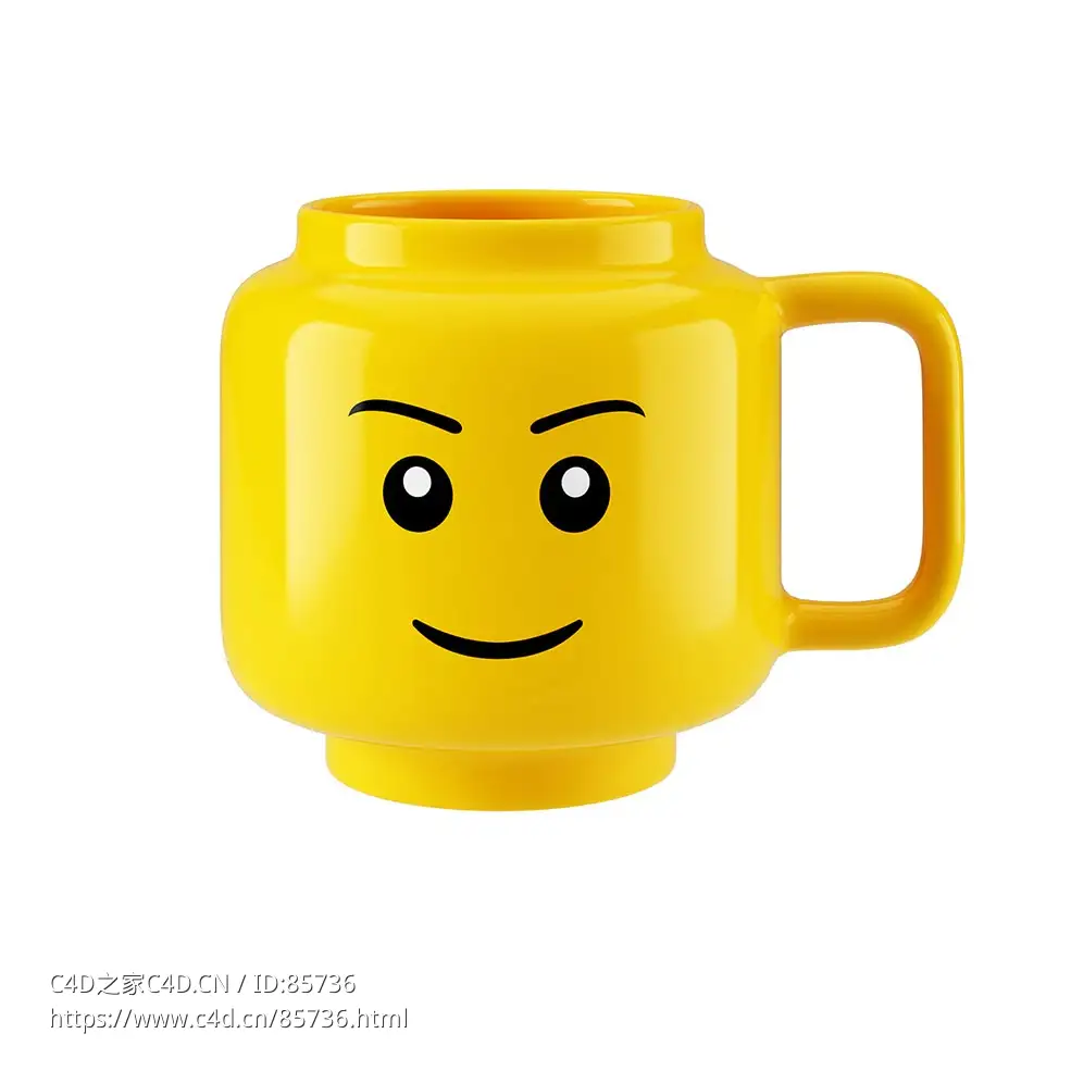 乐高男孩大号陶瓷马克杯饮品器具3D模型素材下载Boy Large Ceramic Mug by Lego - C4D之家 - 0562.jpg