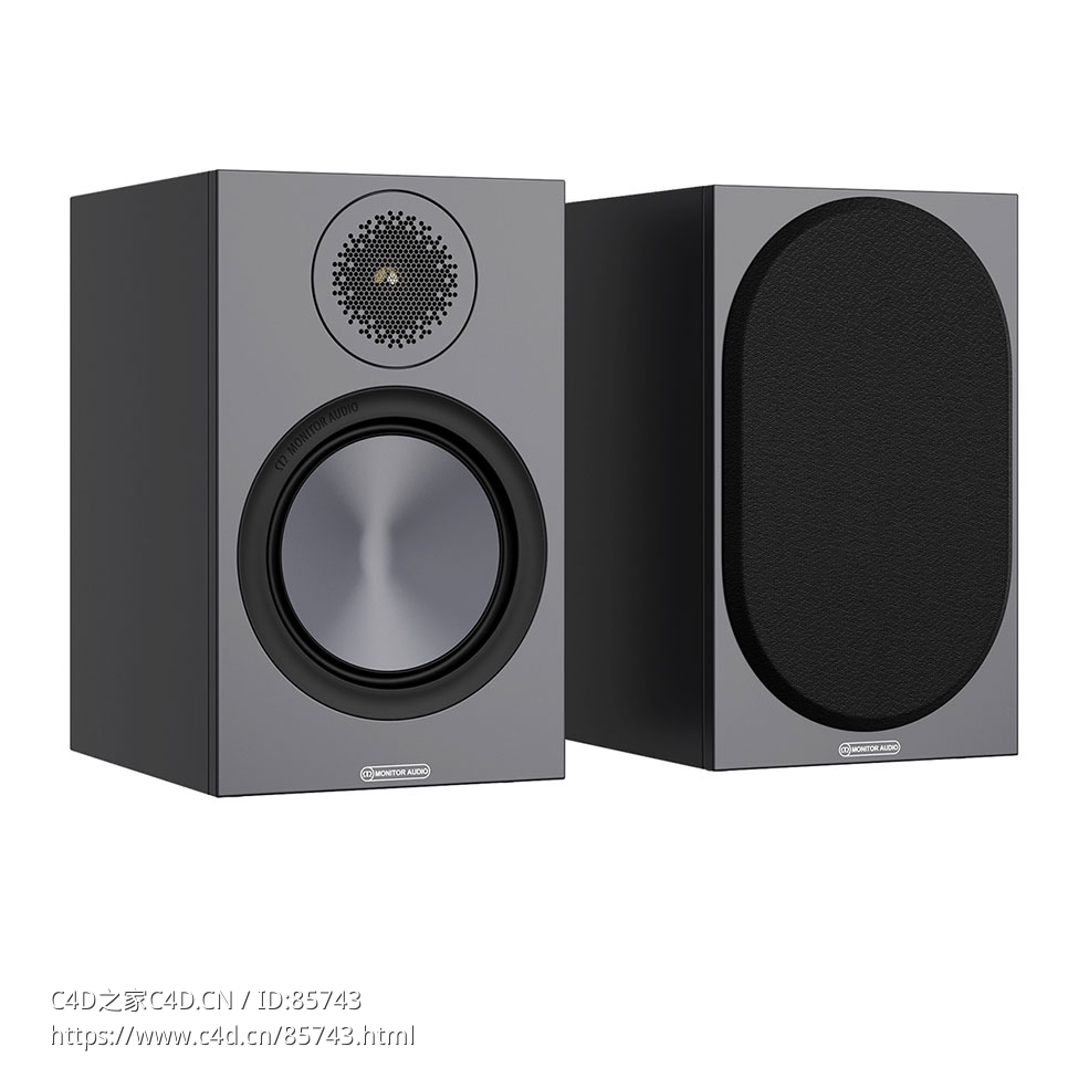 猛牌音响铜系列6G100音箱音响设备3D模型素材下载Bronze Series 6G 100 Speakers by Mo